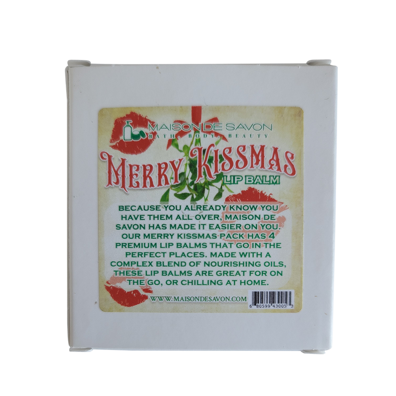 Merry Kissmas - 4 Pack Lip Balm