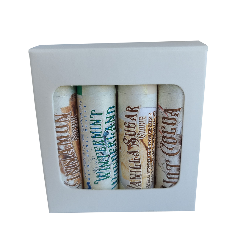Merry Kissmas - 4 Pack Lip Balm