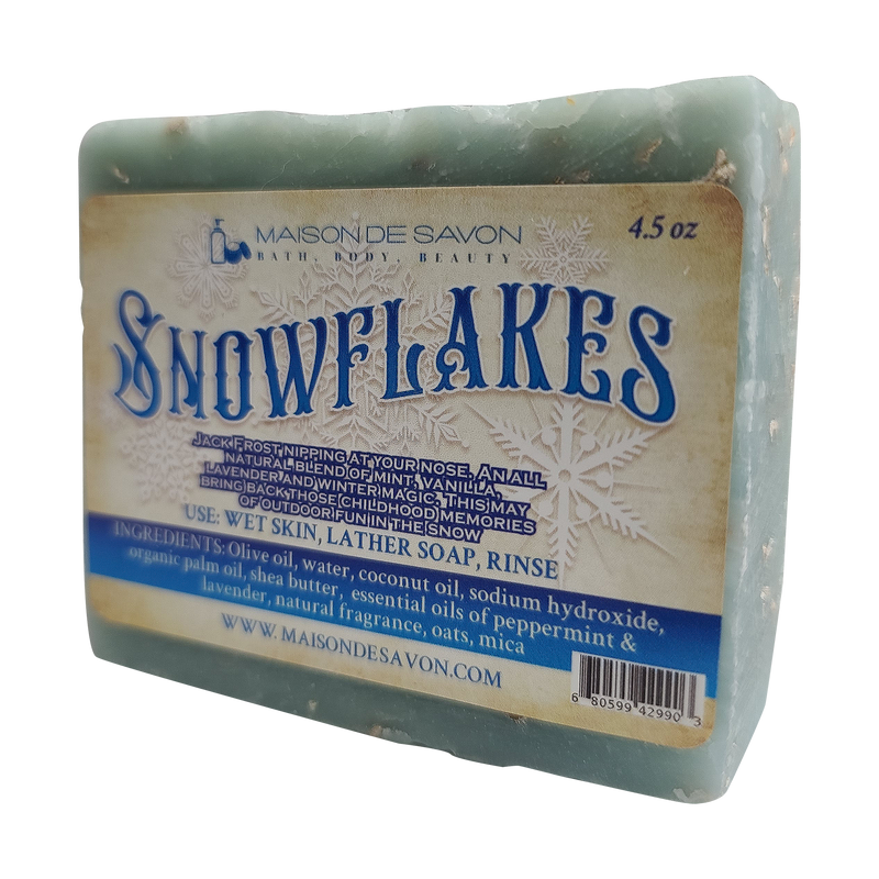 Snowflakes Soap Fundraiser