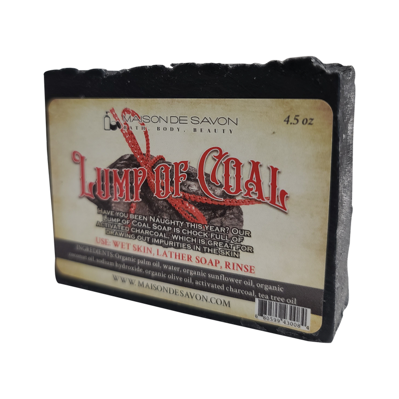 Lump of Coal Soap Fundraiser