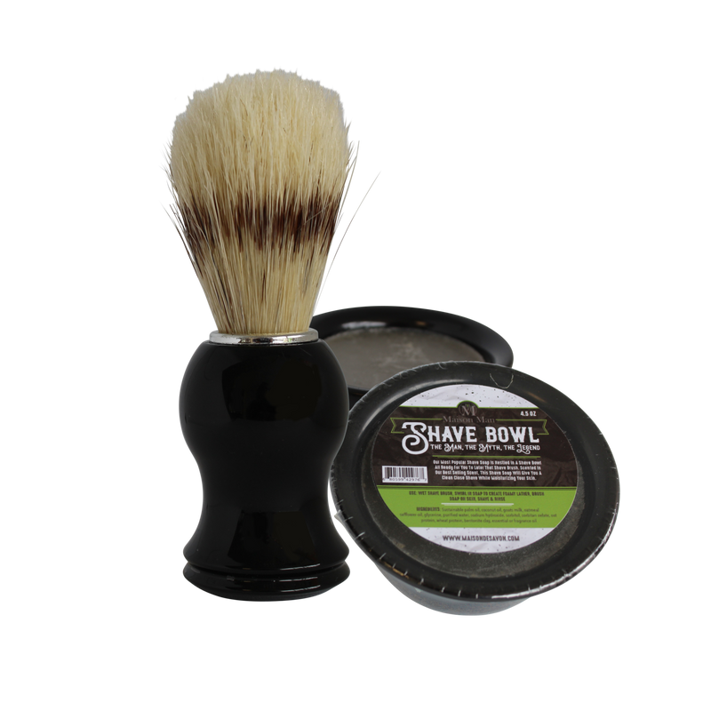 Men's Shave Bowl and Brush Duo Fundraiser