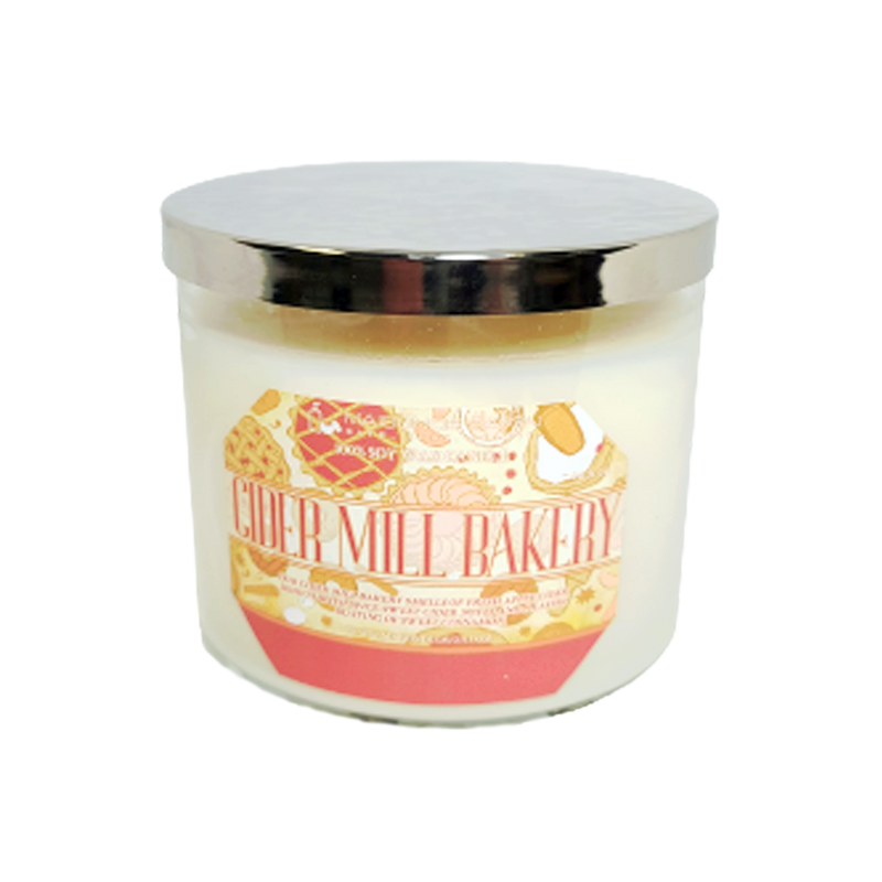 Cider Mill Bakery- 3 Wick Soy Candle Fundraiser