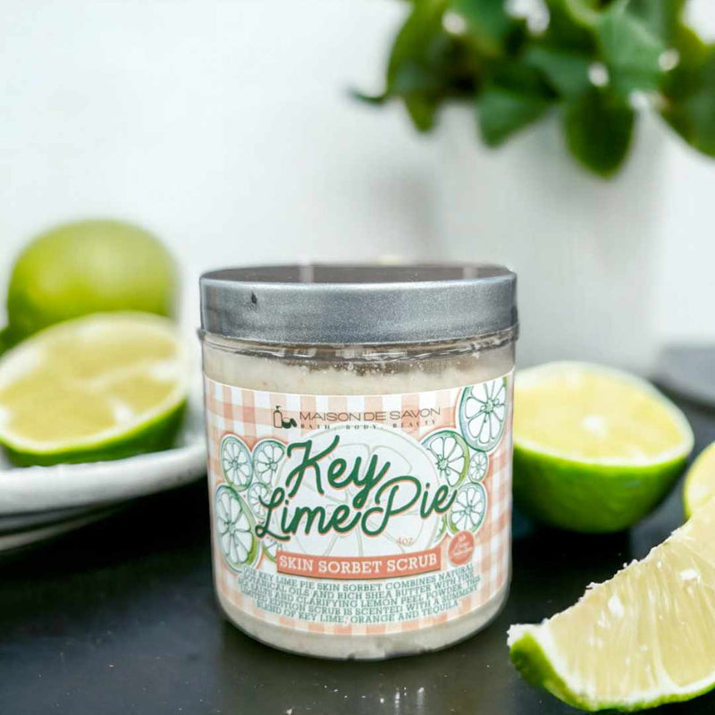 Key Lime Pie Skin Sorbet Scrub