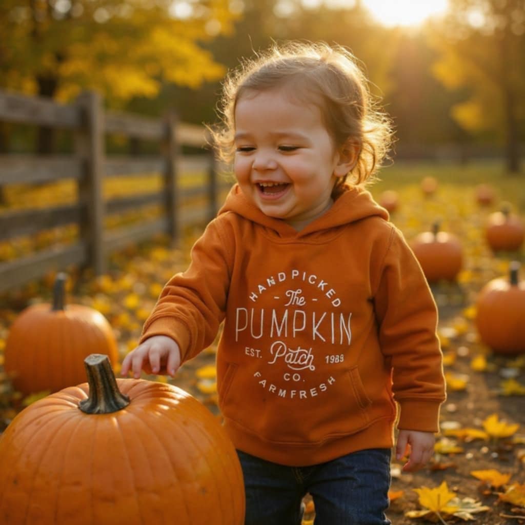 Pumpkin Patch - Toddler Hoodie