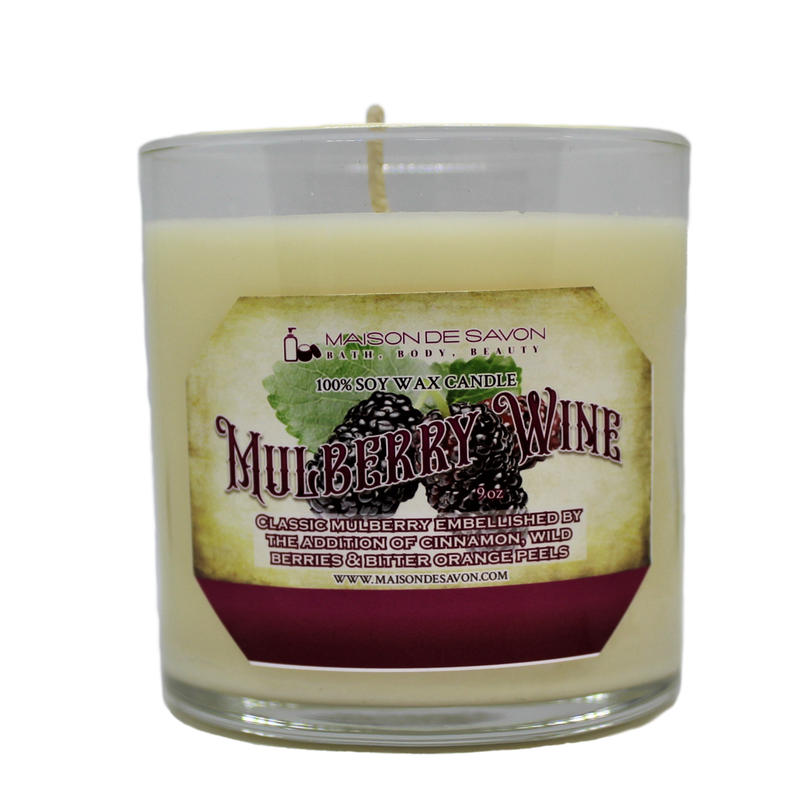 Mulberry Wine Candle Fundraiser