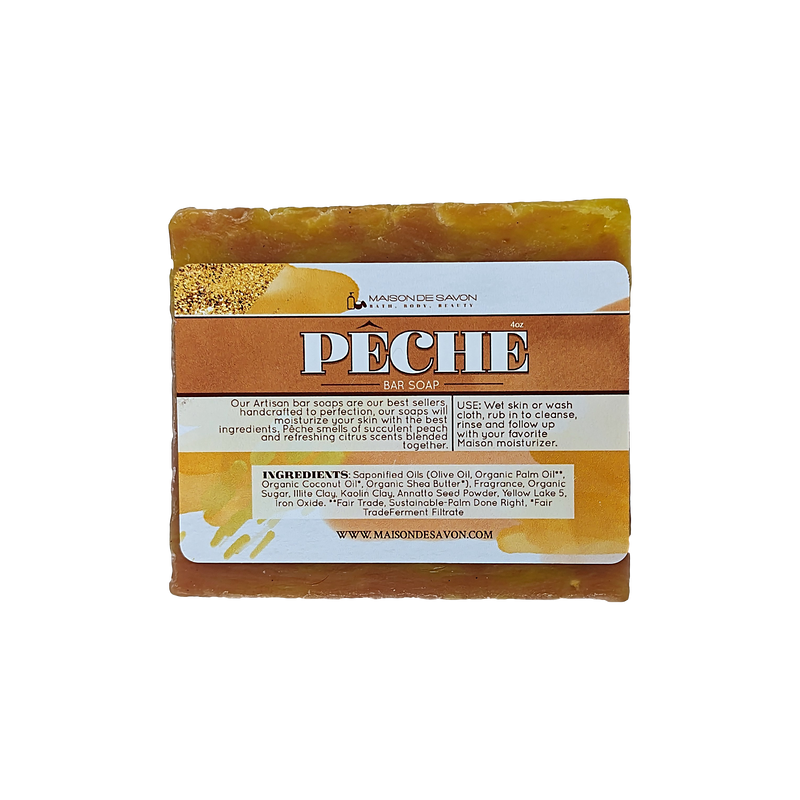 Pêche Soap