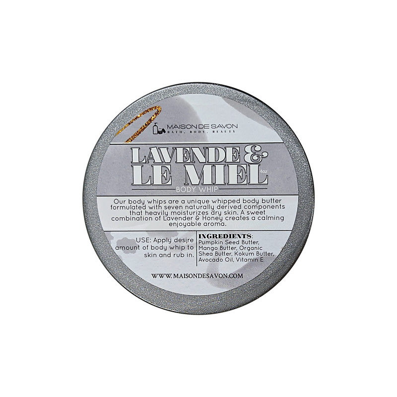 Lavande &  Le Miel Body Whip