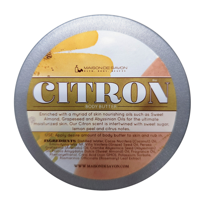 Citron Body Butter