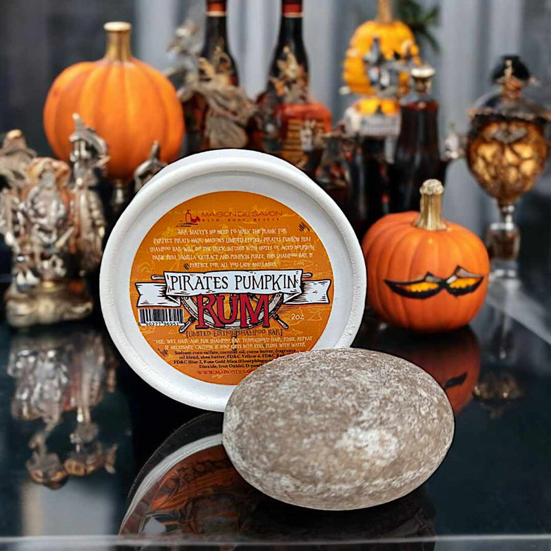 Pirates Pumpkin Rum Shampoo Bar