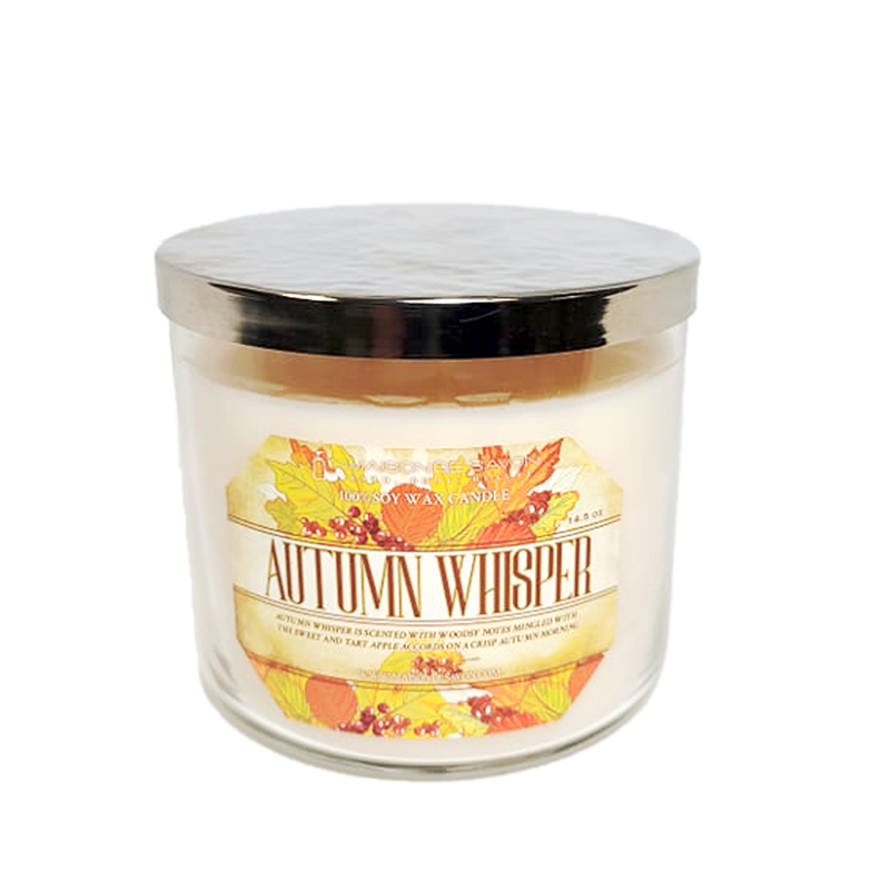 Autumn Whisper- 3 Wick Soy Candle Fundraiser
