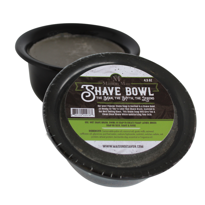 Men's Shave Bowl and Brush Duo Fundraiser
