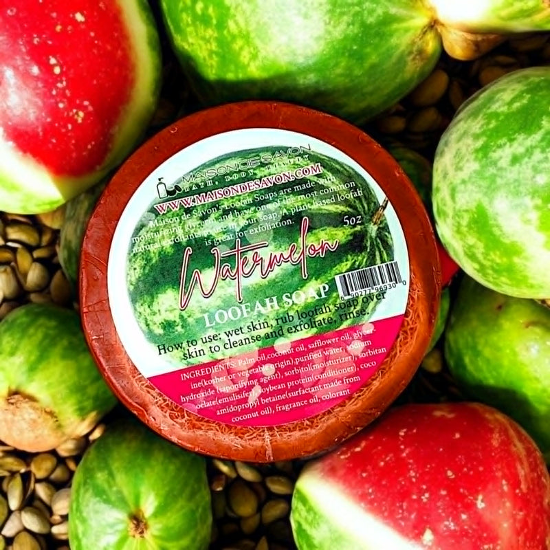 Watermelon Loofah Soap