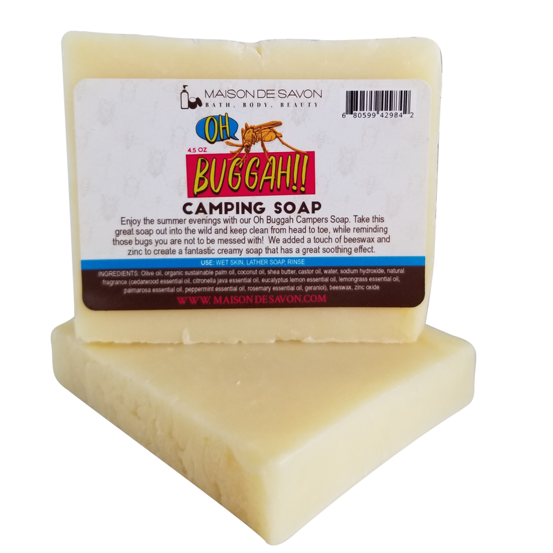 Oh Buggah Insect Repellent Camping Soap