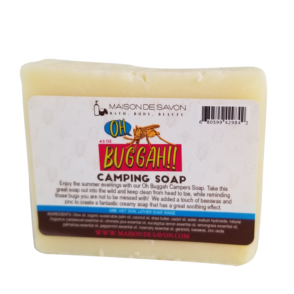 Oh Buggah Insect Repellent Camping Soap