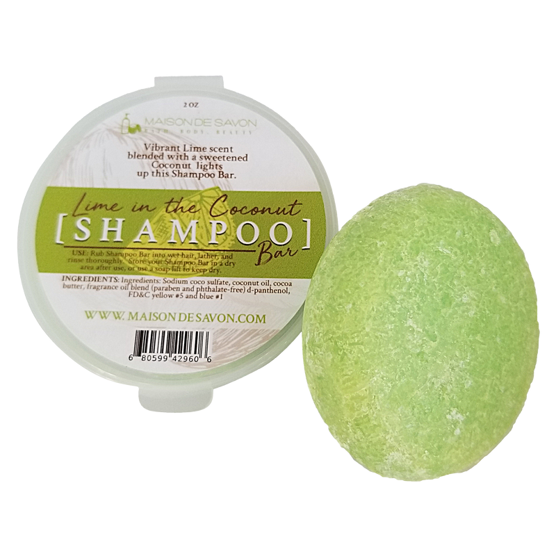 Lime in the Coconut Shampoo Bar