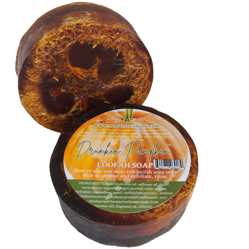 Drunkin Pumpkin Loofah Soap