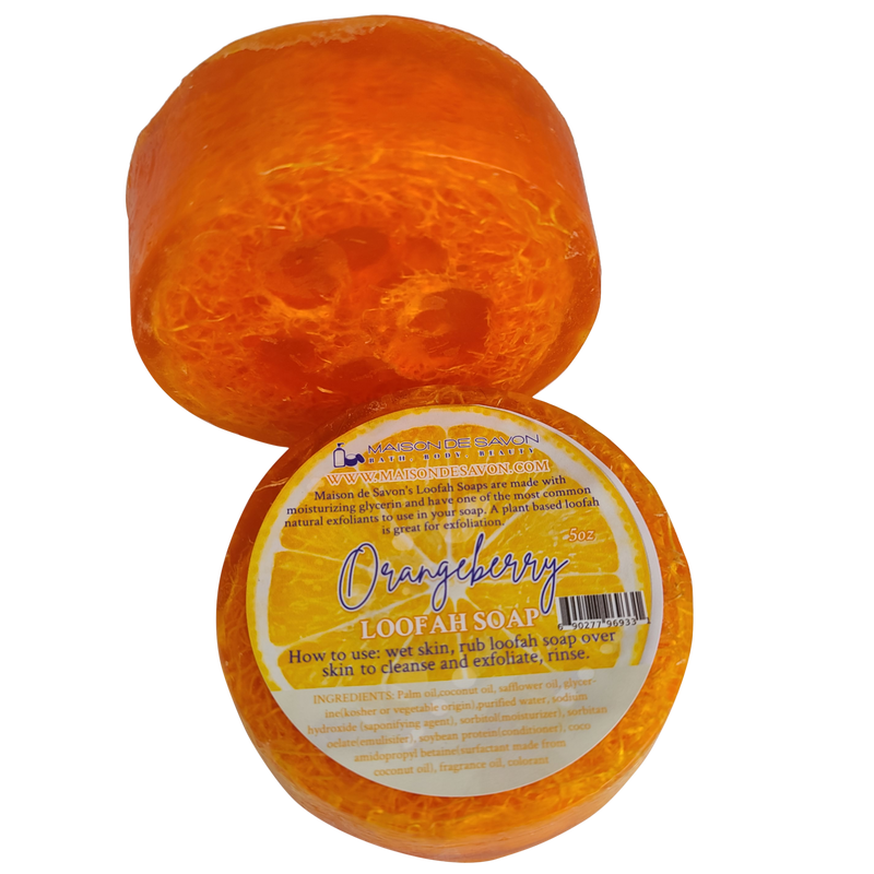 Orangeberry Loofah Soap