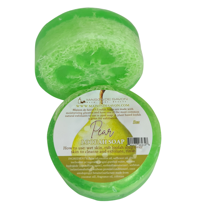 Pear Perfection Loofah Soap