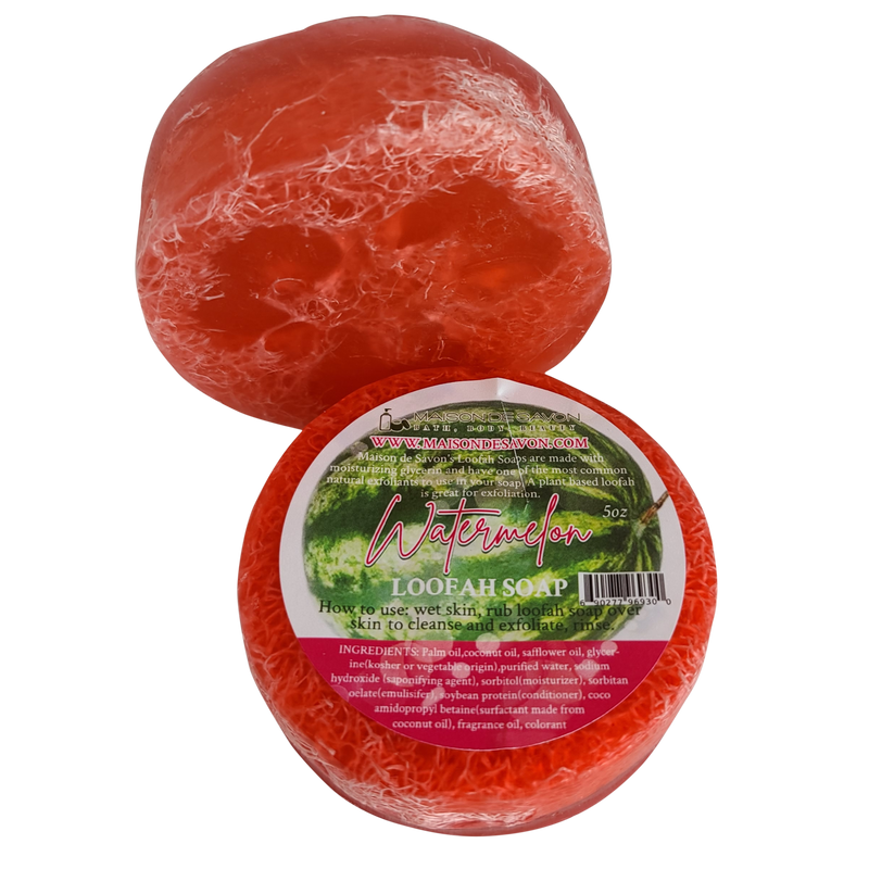 Watermelon Loofah Soap