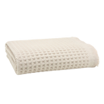Lycia Turkish Cotton Waffle Bath Towel - Eggnog