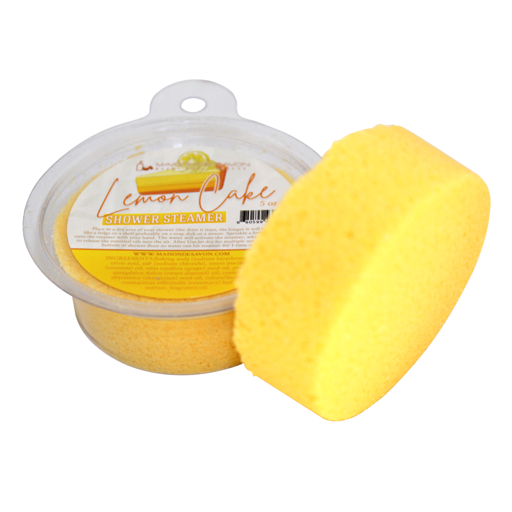 Lemon Cake Shower Steamers