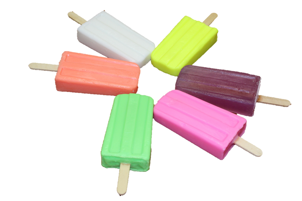 Lemon Sorbet - Soap Popsicle