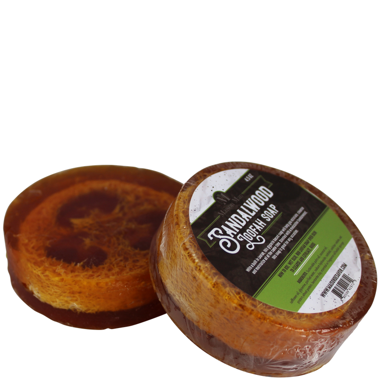Saintly Sandalwood Loofah Soap