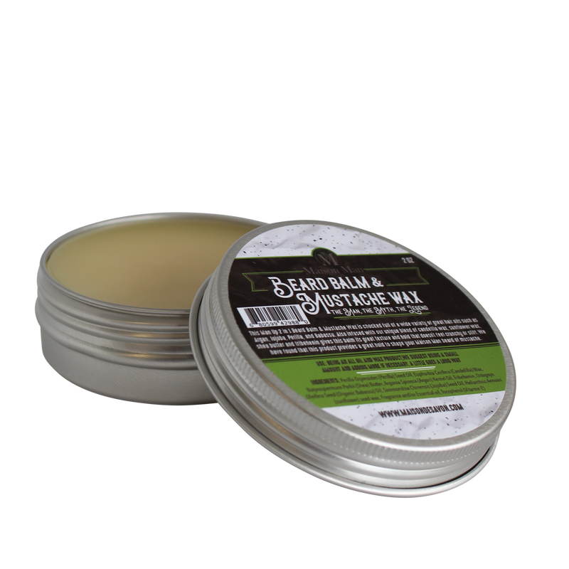 Man Up Beard Balm & Mustache Wax (2 in one)