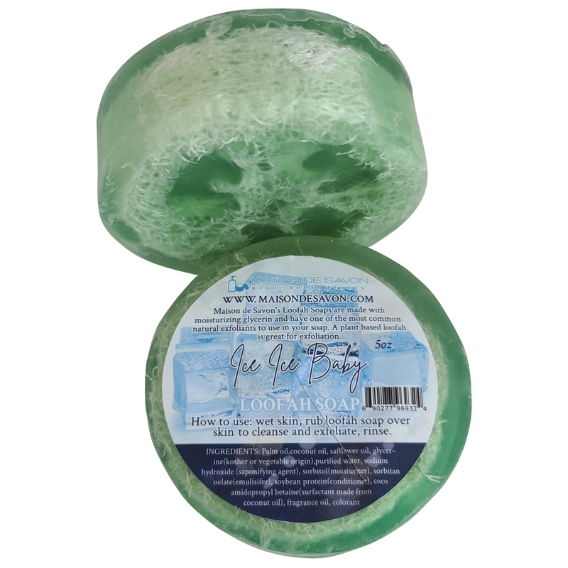 Ice Ice Baby Loofah Soap