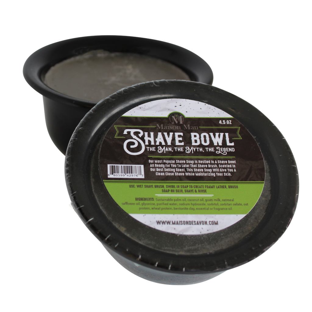 The Man, The Myth, The Legend Shave Soap Bowl