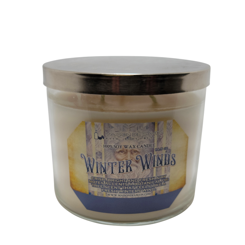 Winter Winds Soy Candle